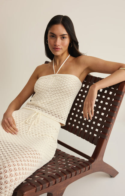 Windswept Crochet Cropped Top