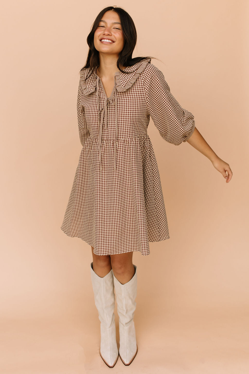 FINAL SALE - Louisa Gingham Dress
