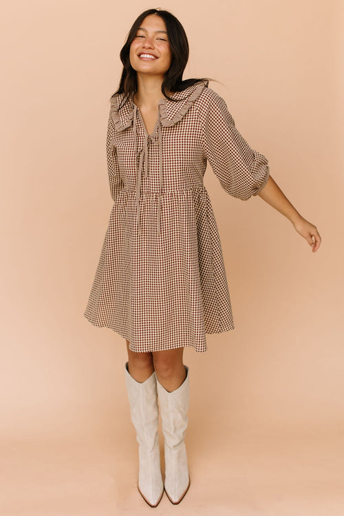 FINAL SALE - Louisa Gingham Dress