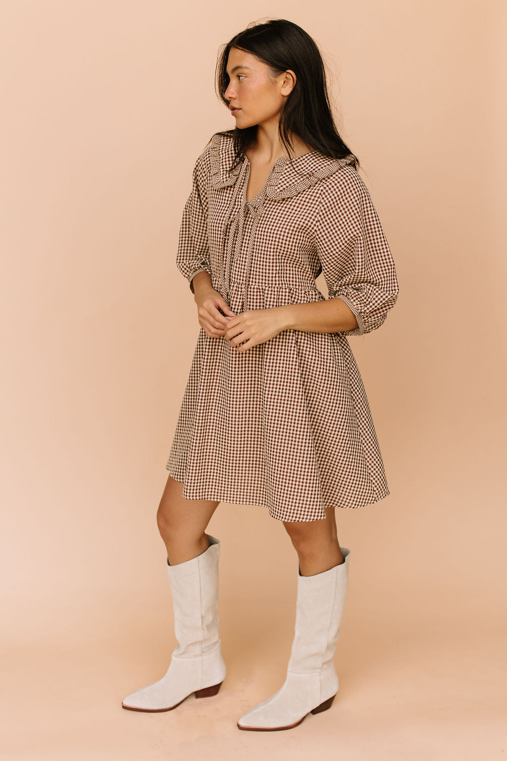 FINAL SALE - Louisa Gingham Dress