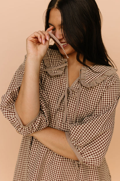 FINAL SALE - Louisa Gingham Dress