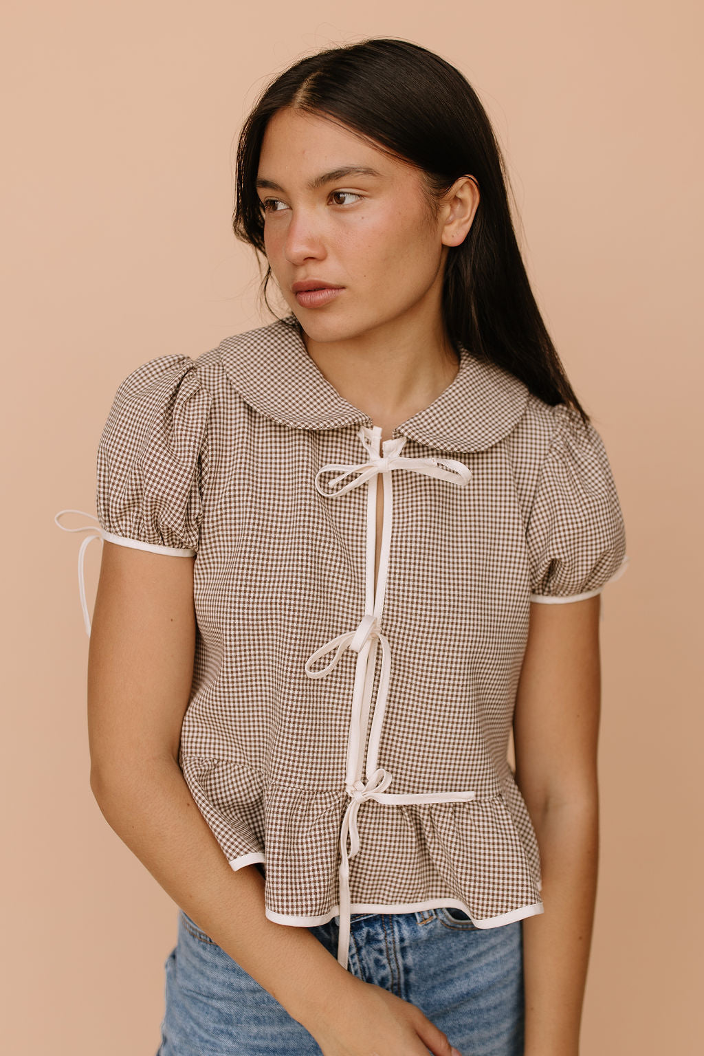 Francis Gingham Blouse
