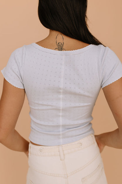 FINAL SALE - Millie Pointelle Top