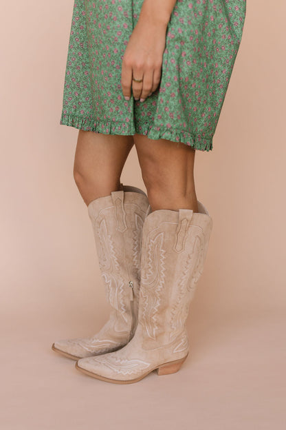 Tess Boots in Beige