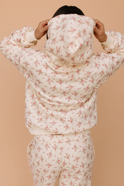 Kira Floral Hoodie