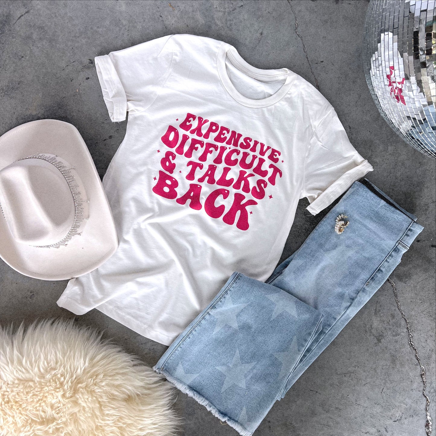 Expensive + Difficult Graphic Tee