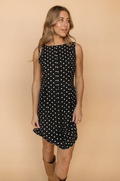 Fergie Polkadot Shift Dress