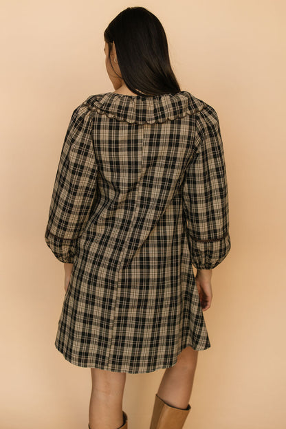 Madison Plaid Shift Dress