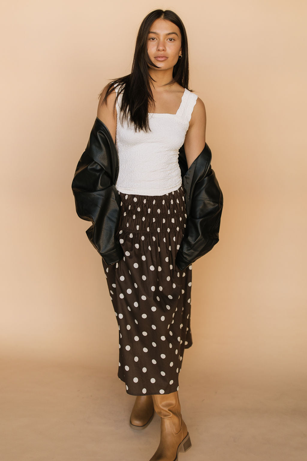 Kait Dotted Skirt