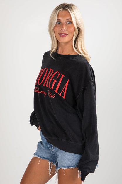 Black Georgia Tailgating Club Sweatshirt