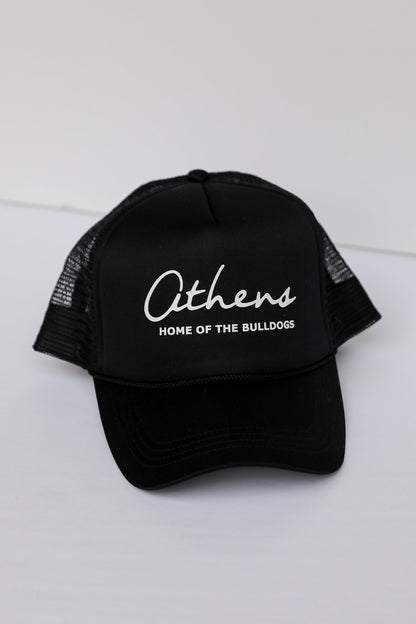 Athens Home Of The Bulldogs Trucker Hat