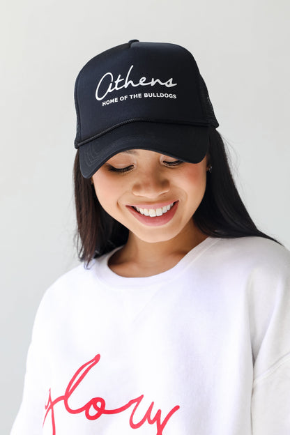 Athens Home Of The Bulldogs Trucker Hat