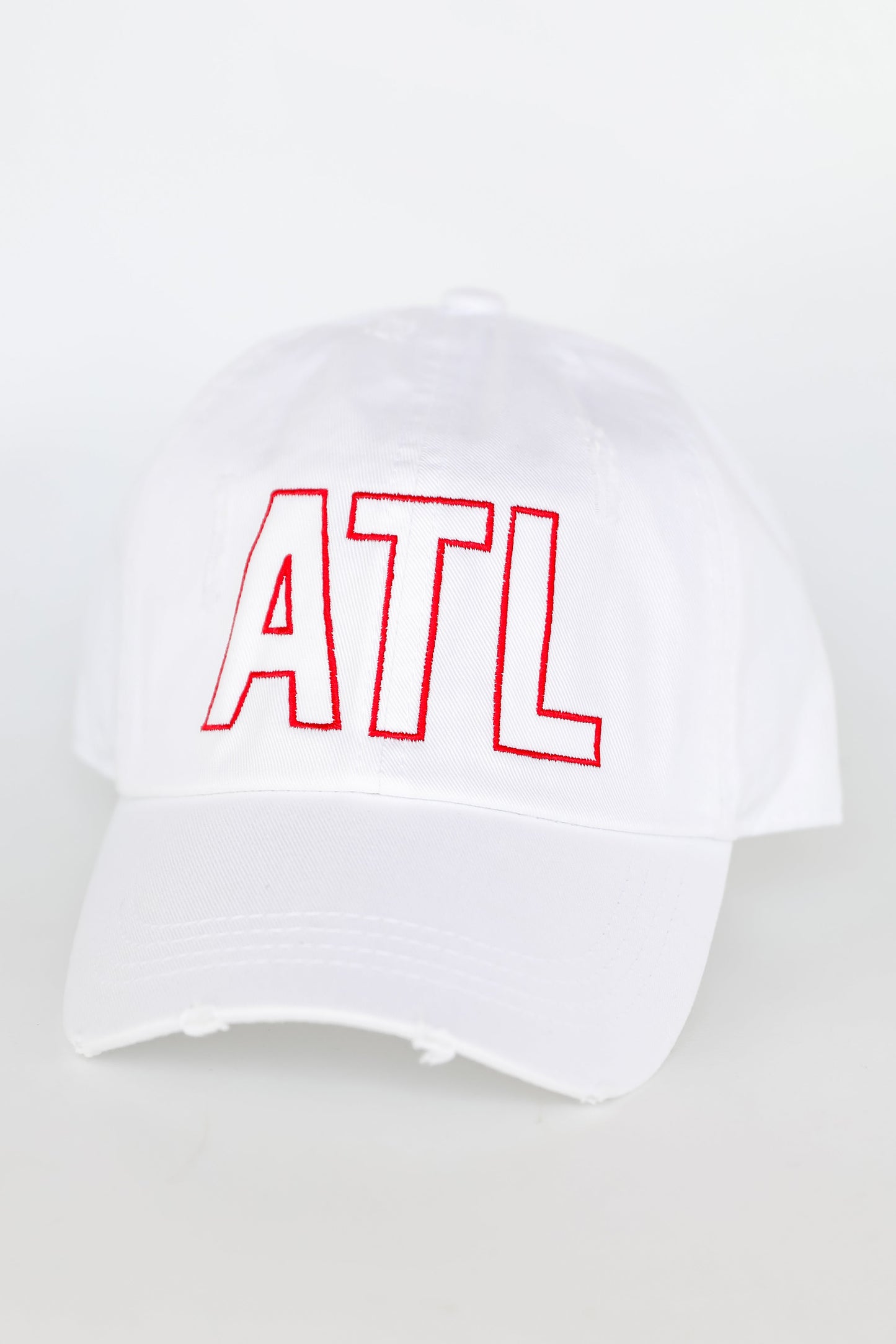 ATL Distressed Embroidered Hat