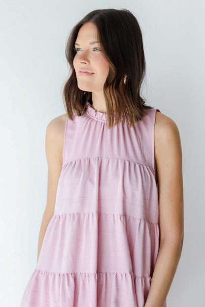Days Of Beauty Tiered Mini Dress