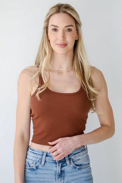 Cassidy Everyday Scoop Neck Tank - DU DEAL
