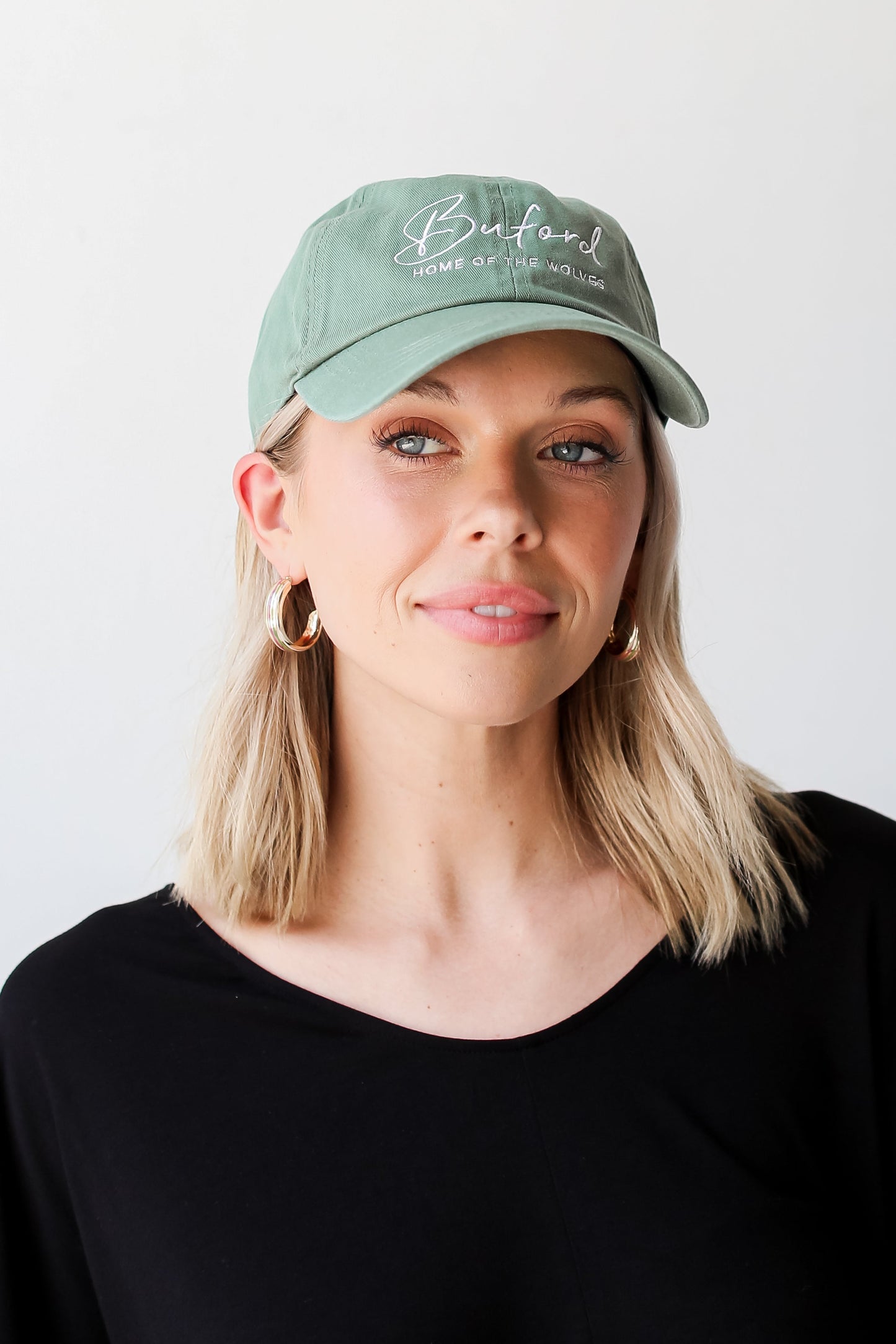 Buford Home Of The Wolves Embroidered Hat