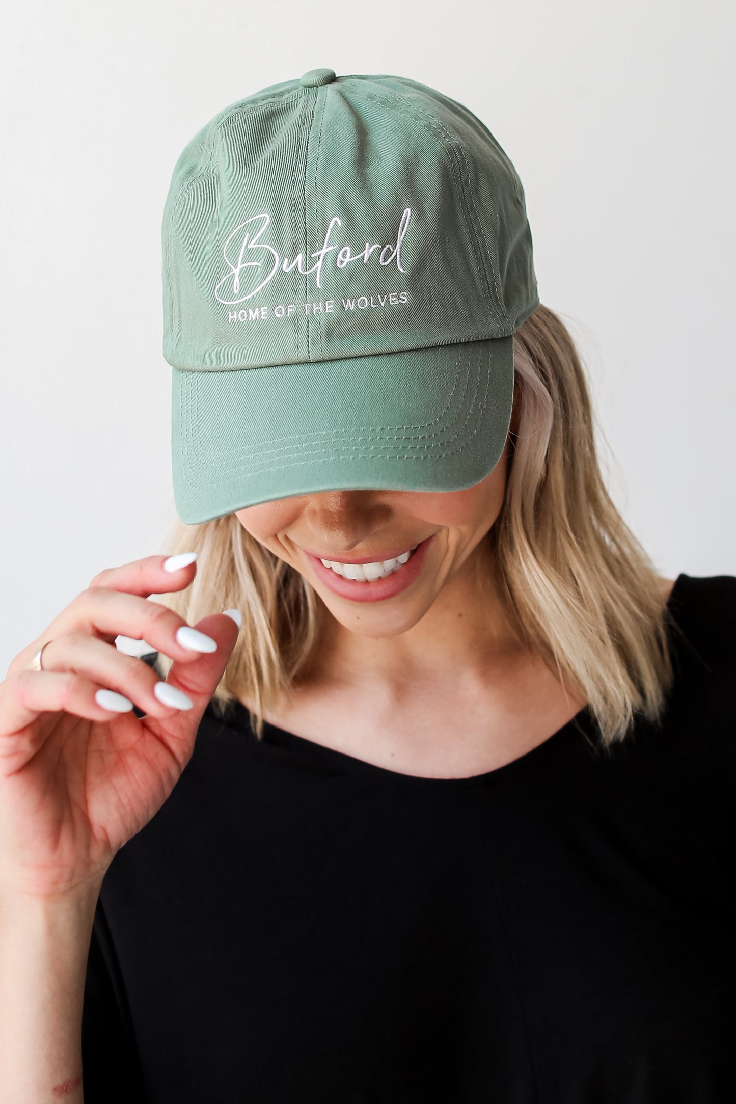 Buford Home Of The Wolves Embroidered Hat