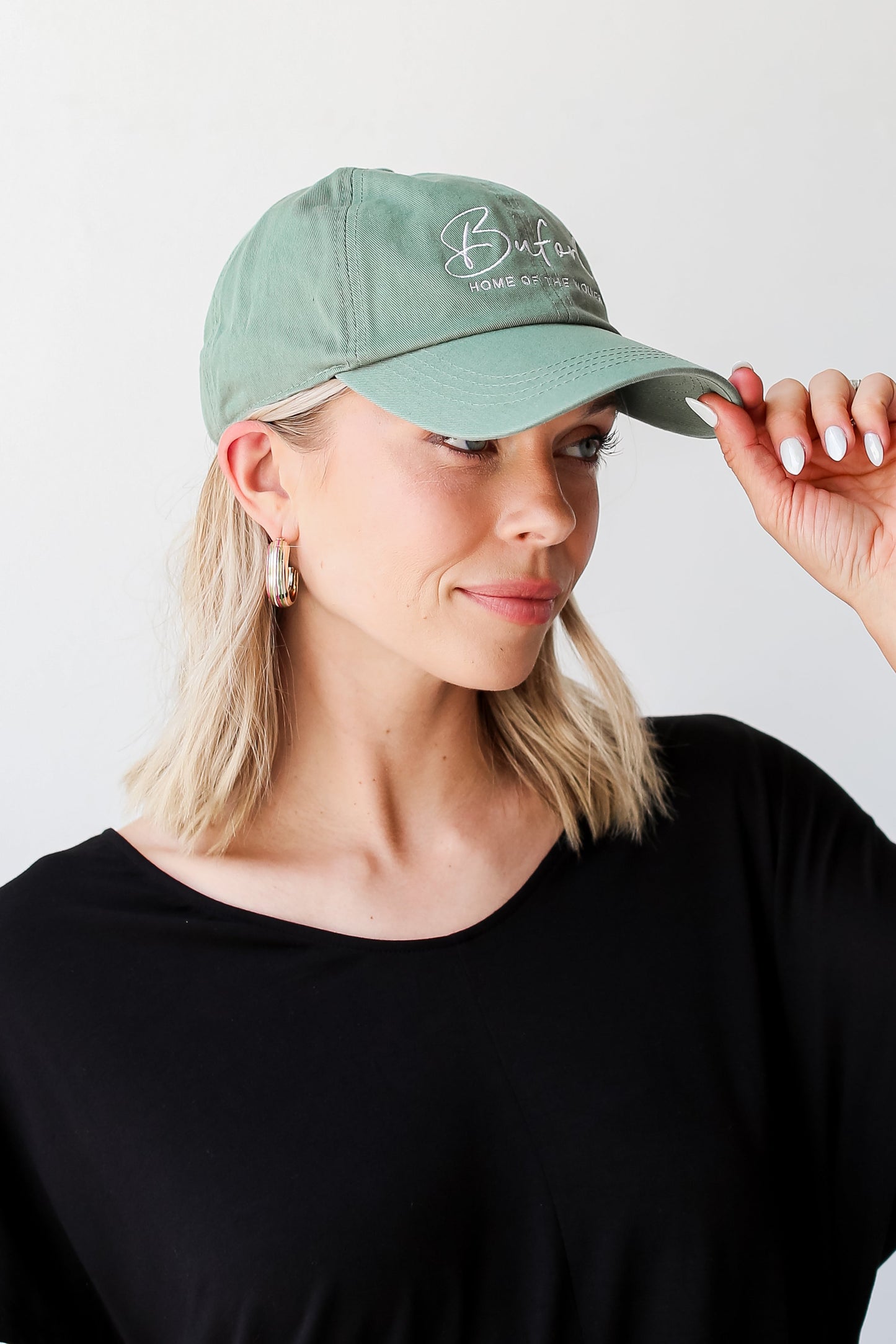 Buford Home Of The Wolves Embroidered Hat