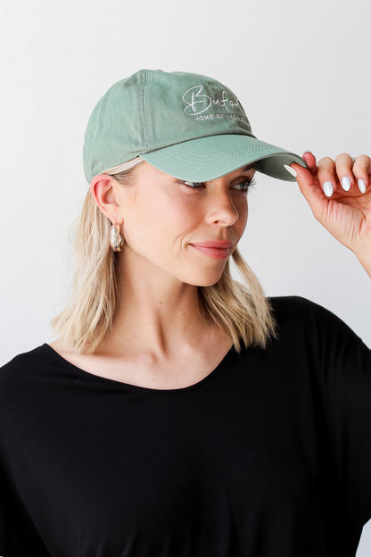 Buford Home Of The Wolves Embroidered Hat