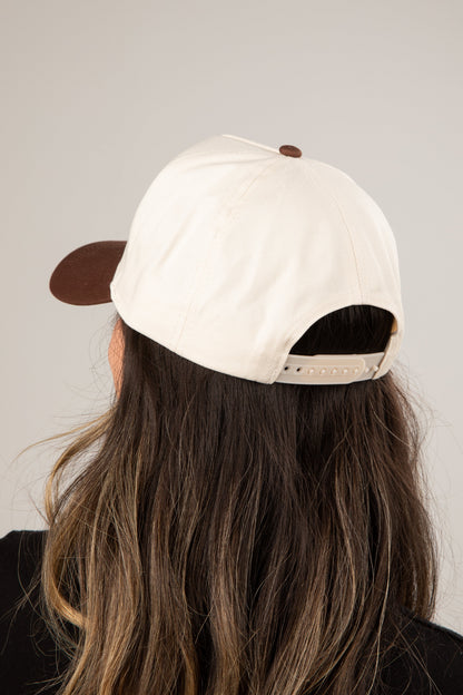 Brown Huntsville Script Embroidered Hat