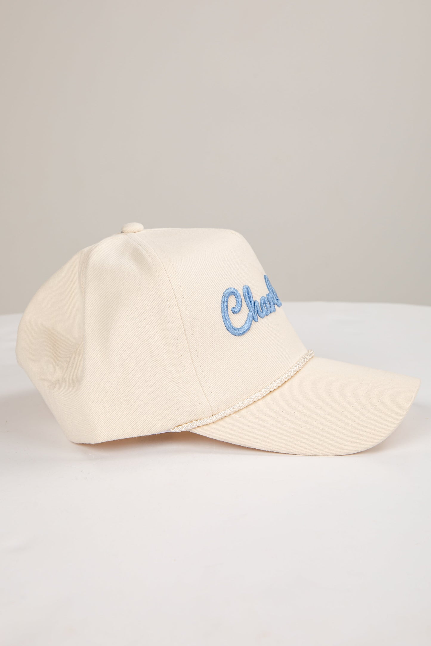 Charleston Script Embroidered Hat