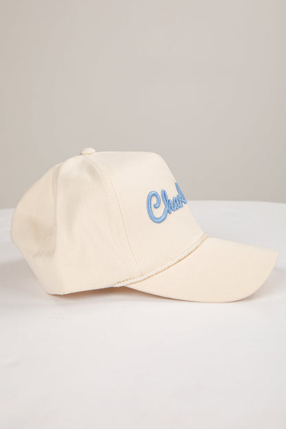 Charleston Script Embroidered Hat