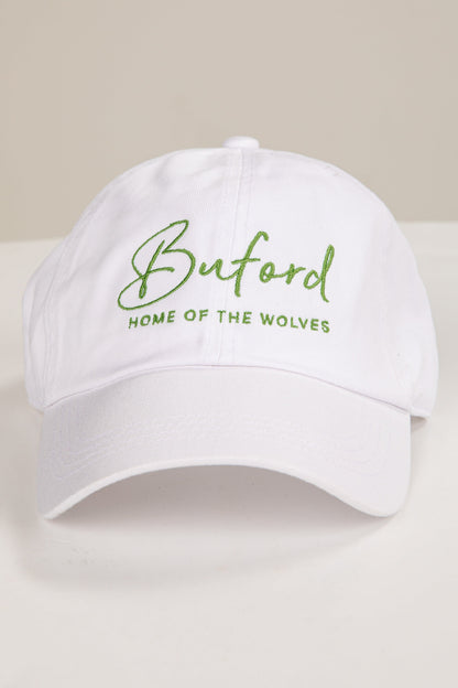 Buford Home Of The Wolves Embroidered Hat