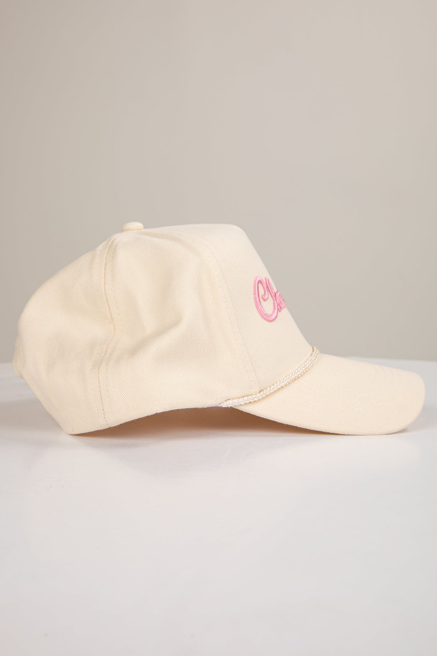 Charleston Script Embroidered Hat