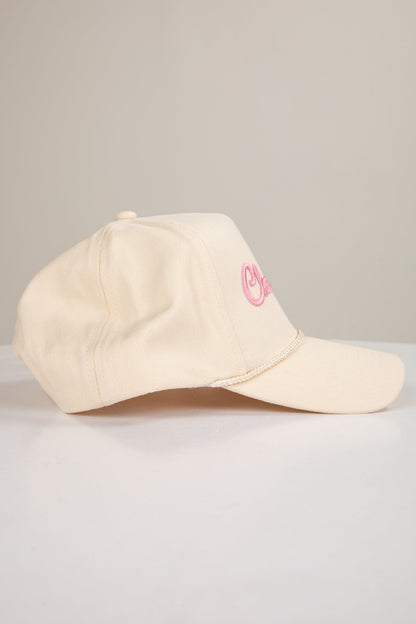 Charleston Script Embroidered Hat