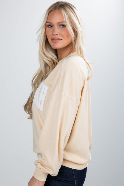 Cream Hallelujah Sweatshirt