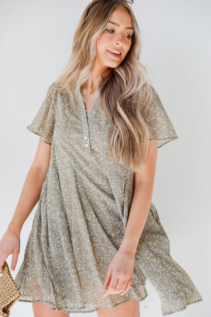Easily Enchanting Mini Dress