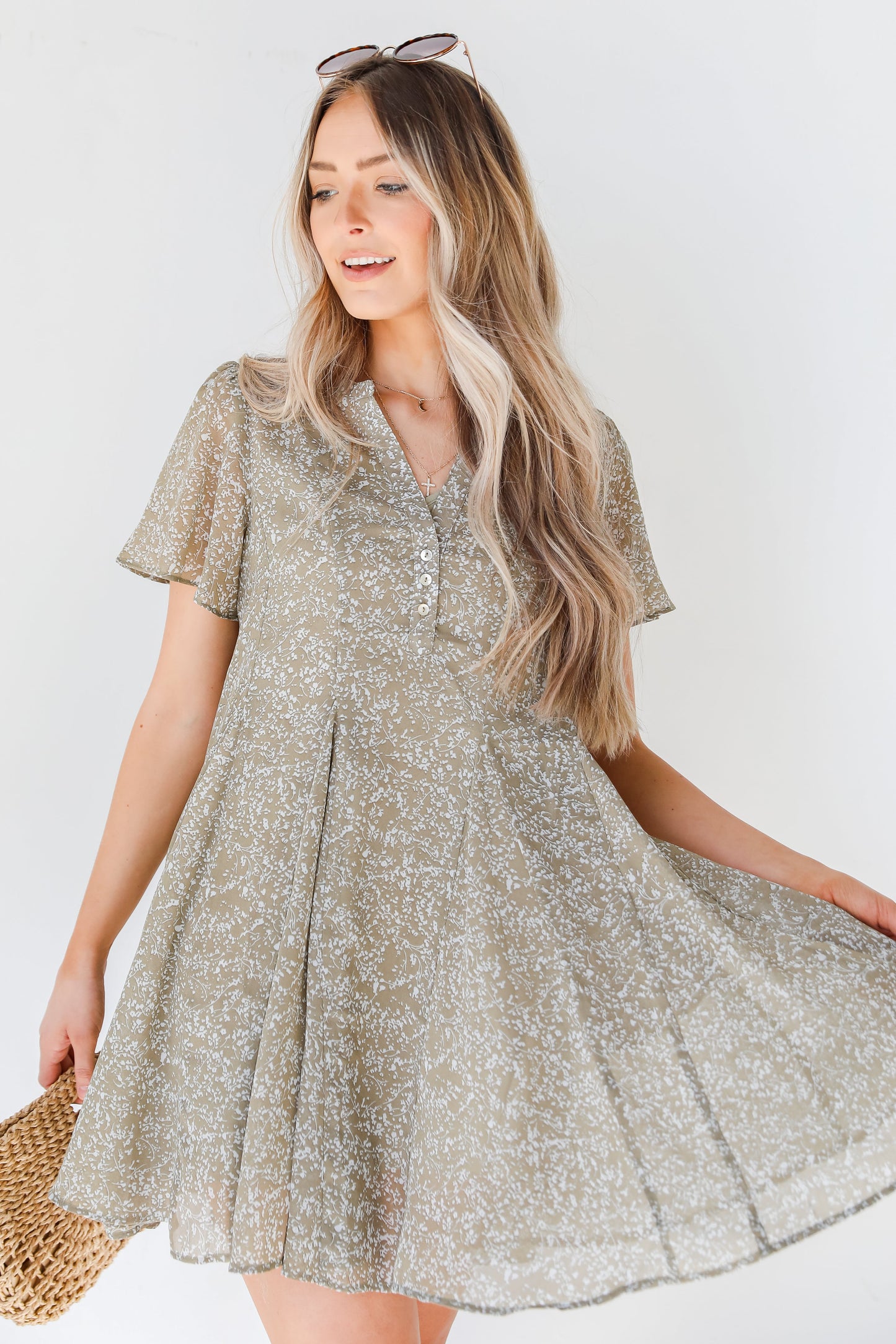 Easily Enchanting Mini Dress