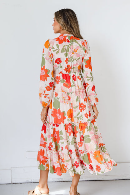 Best Bouquet Floral Maxi Dress
