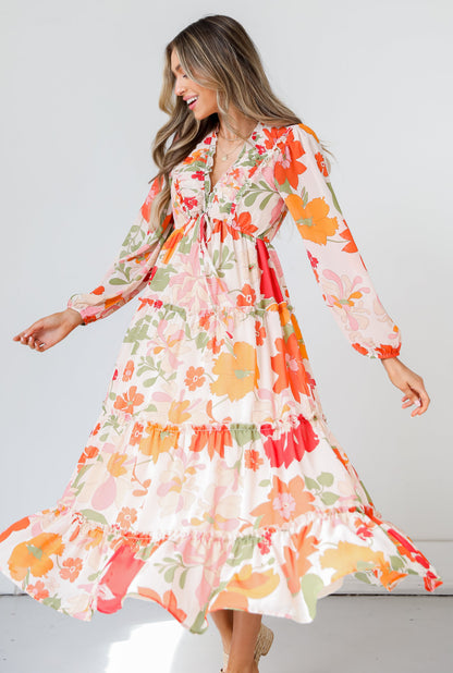 Best Bouquet Floral Maxi Dress