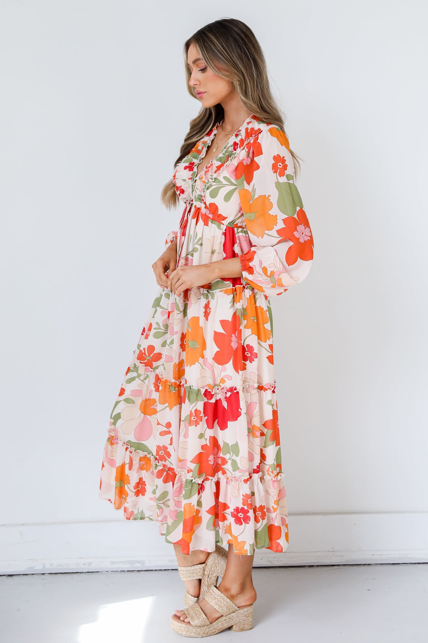 Best Bouquet Floral Maxi Dress
