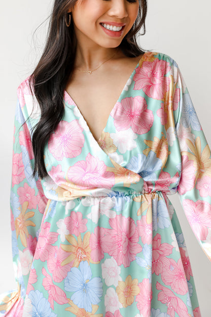 Chance of Blooms Floral Dress