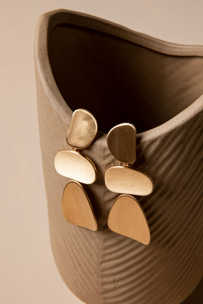 Elodie Gold Drop Earrings