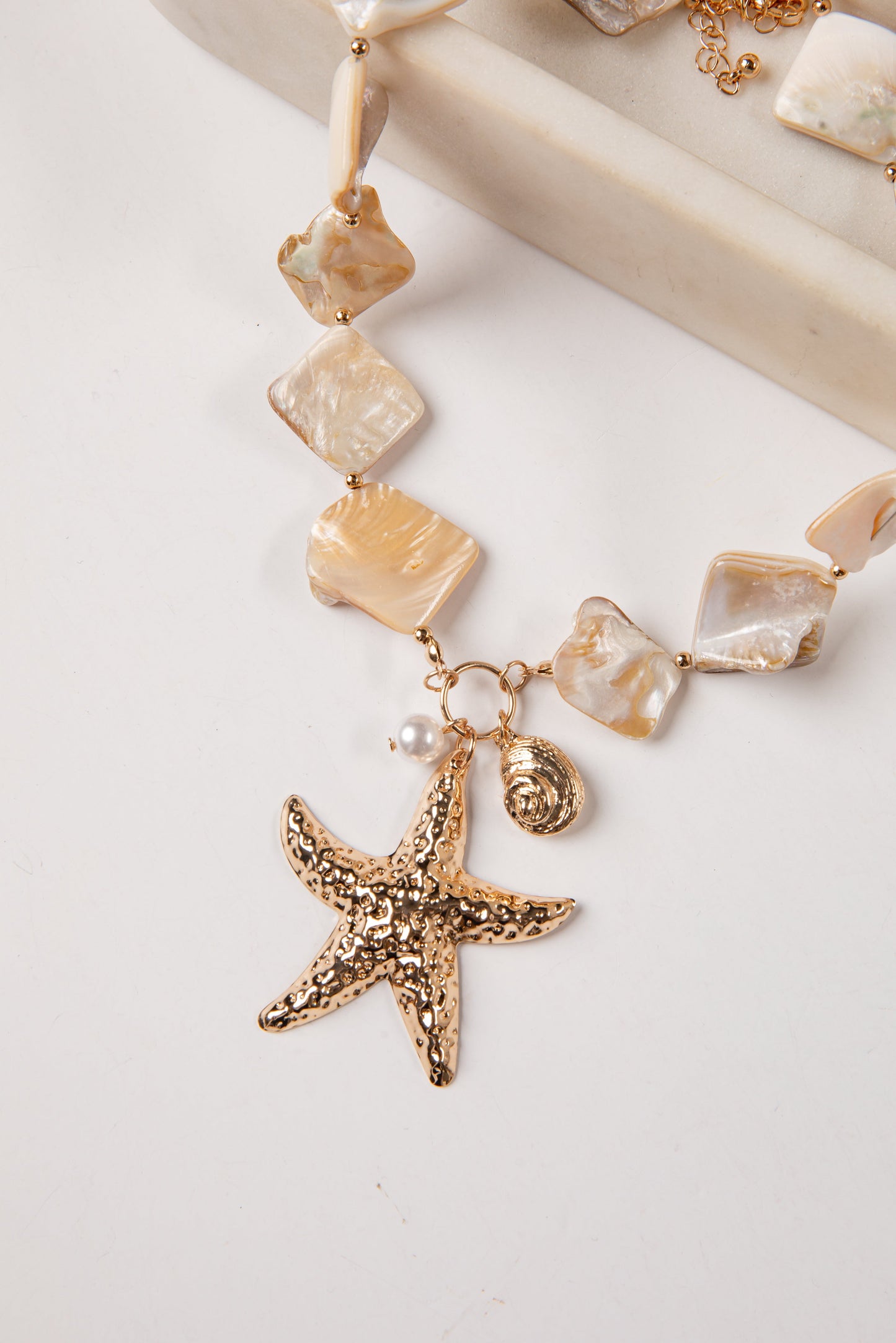 Delaney Starfish Gold Necklace