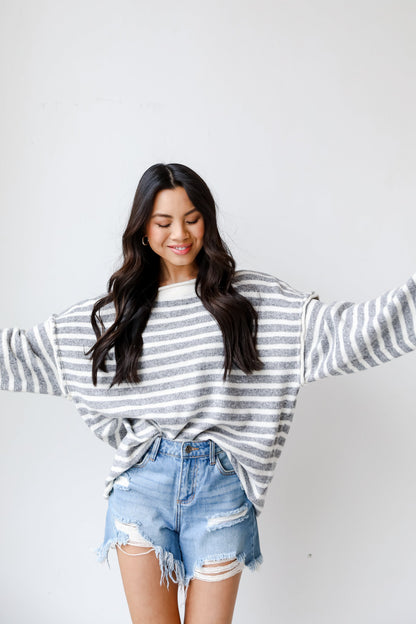 Best For Last Striped Sweater