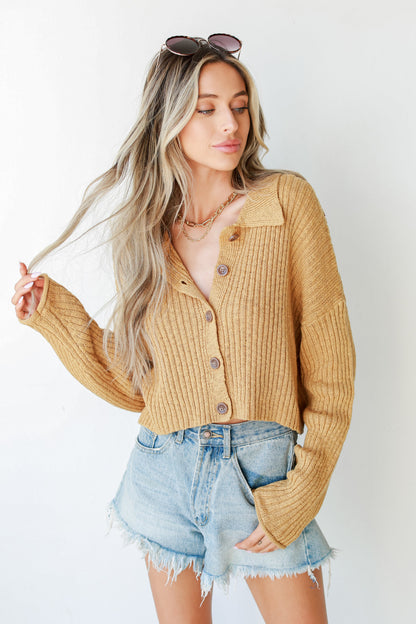 Change Of Weather Cropped Sweater