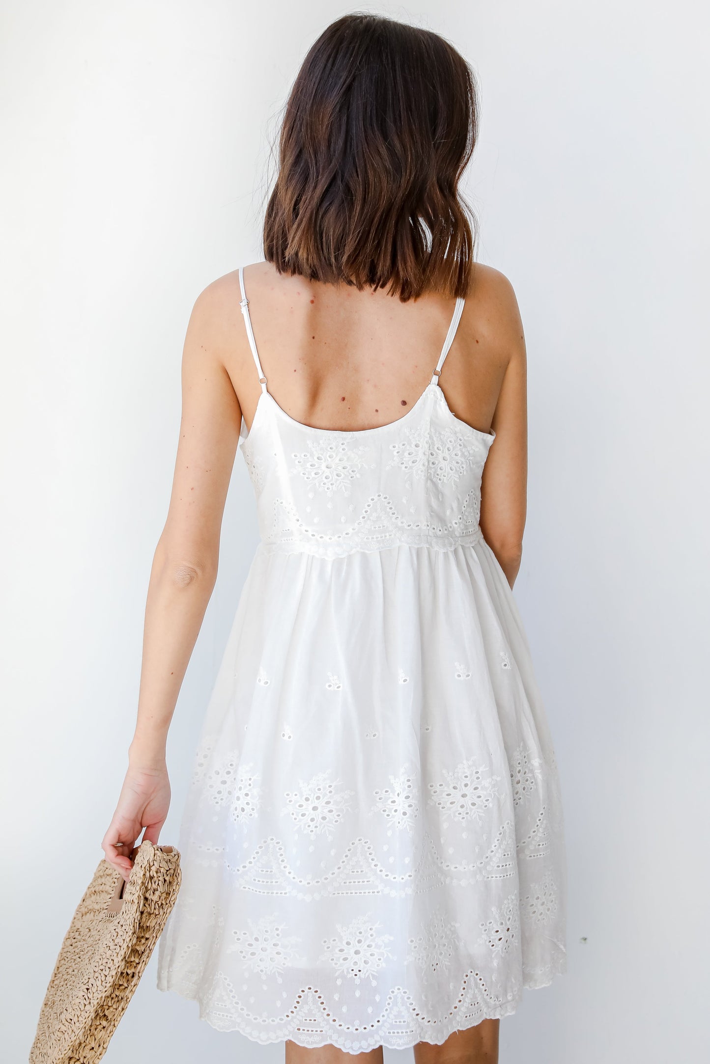 Dreaming Of Sunshine Eyelet Dress